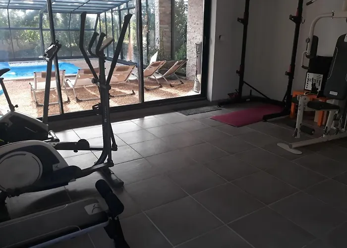 Gite dans un parc animalier avec salle de cinéma